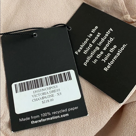 BNWT Reformation “Victoria” Dress - Picture 5 of 6